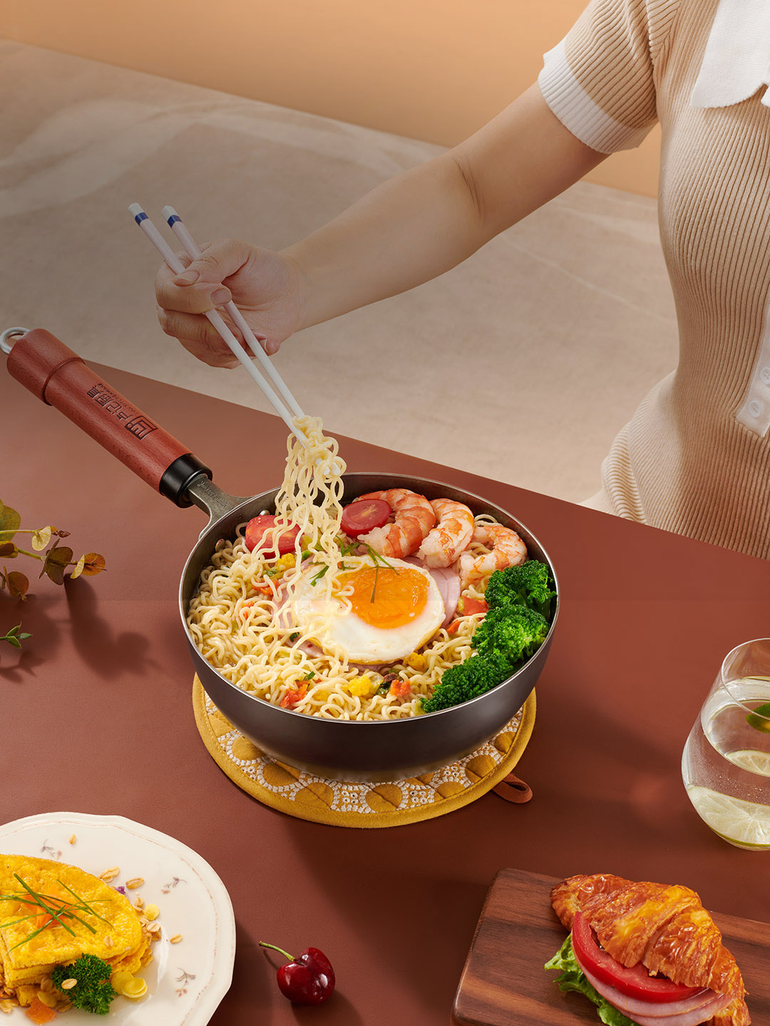 寶寶輔食純鈦奶鍋